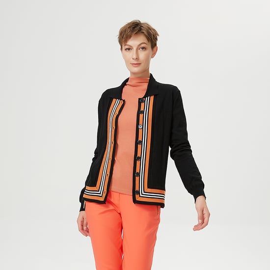 Vest met contrasterende randen - Image 1