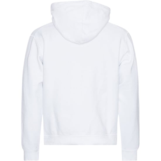 Dsquared2 Cool Fit Icon Splash Logo White Hoodie