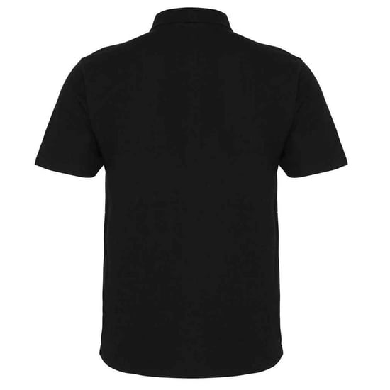 Premier poloshirt met studs voor heren (Zwart) - Image 2