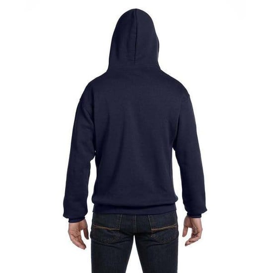 Russell Heren Authentieke Sweatshirt met volledige ritssluiting / Hoodie (Franse marine) - Image 2