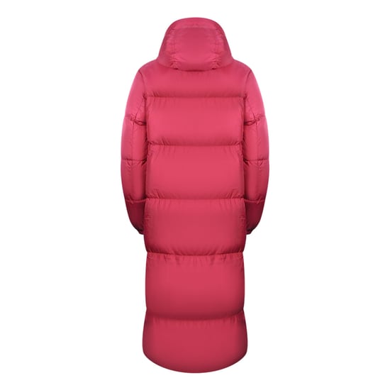 Parajumpers Sleeping Bag Reversible Red Long Hooded Down Jacket