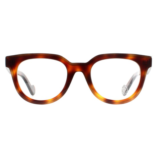 Moncler Round Womens Blonde Havana Glasses