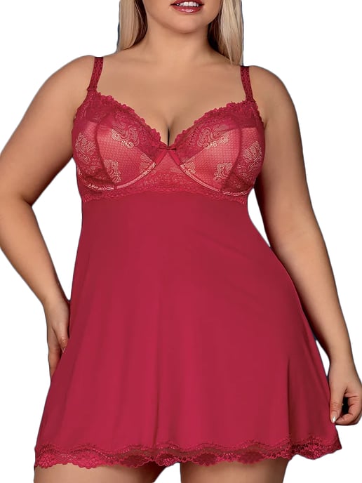 Rosalyne Babydoll & Thong Set