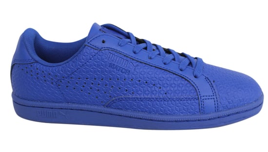 Puma Match Emboss Mens Blue Trainers
