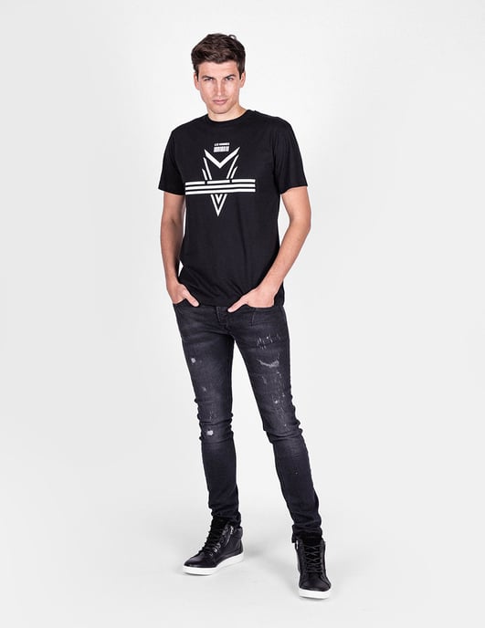 Les Hommes T-shirt Darts Men's Black