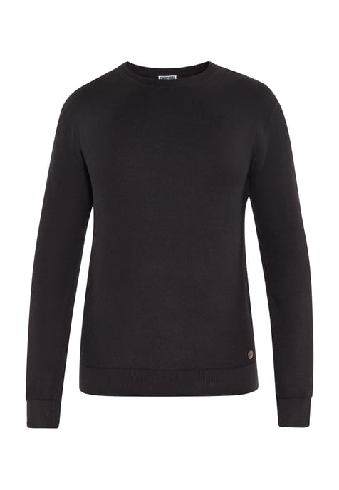 Dreimaster Jumper Heren zwart - Image 1