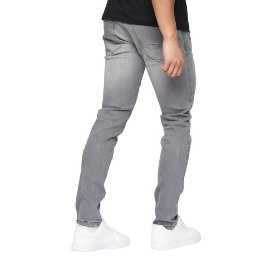 Crosshatch Heren Buraca Slim Jeans (Grijs wasgoed) - Image 2