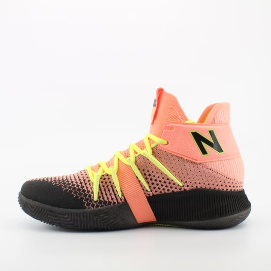 New Balance Omn1s Orange Textile Mens Lace Up Basketball Trainers BBOMNXA2
