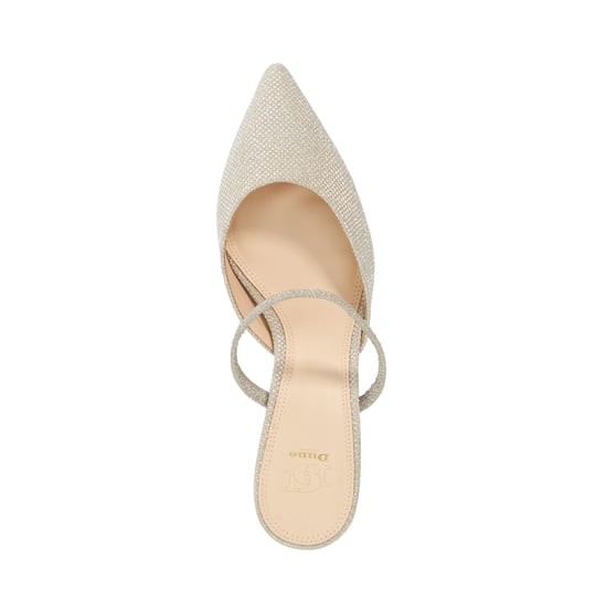 Dune Ladies Cescas - Pointed Toe Elastic Strap Kitten Heel Mules - Image 3