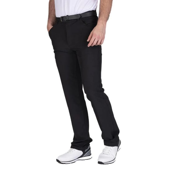 Island Green Heren Tour Stretch Tapered Leg Golfbroek (Zwart) - Image 3
