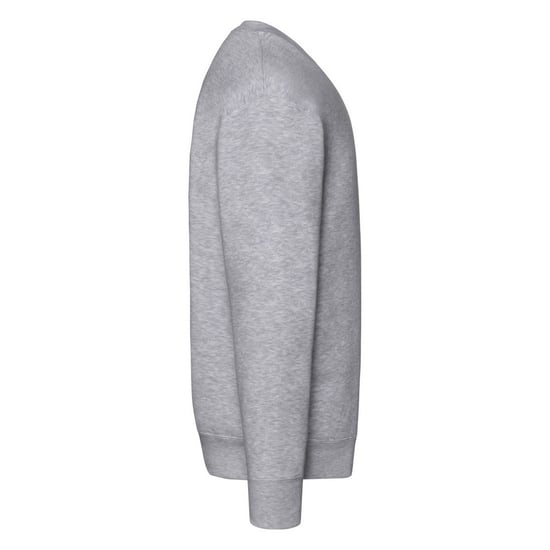 Fruit of the Loom Heren Premium Ingelegd Sweatshirt (Heide Grijs) - Image 3