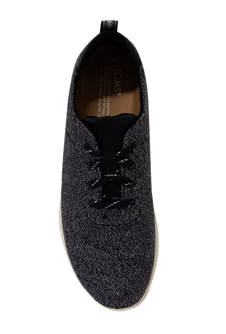 Toms Cabrillo Black Trainers - Womens