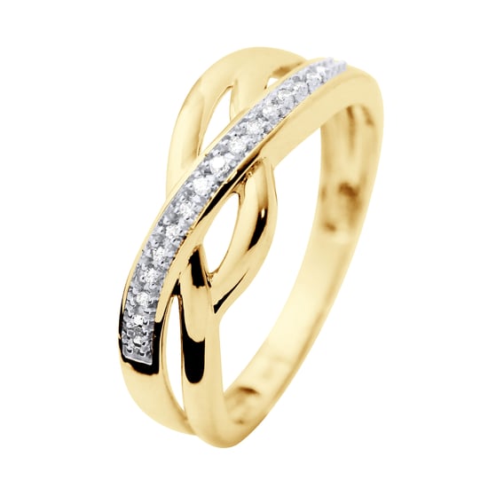DIADEMA - Ring - Prestige Jewelery - Diamonds - Yellow Gold