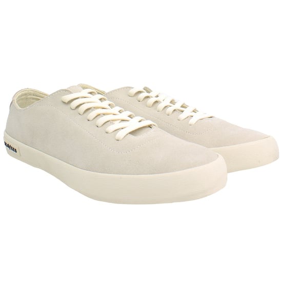 Seavees Racquet Club Heren Beige Plimsolls - Image 2