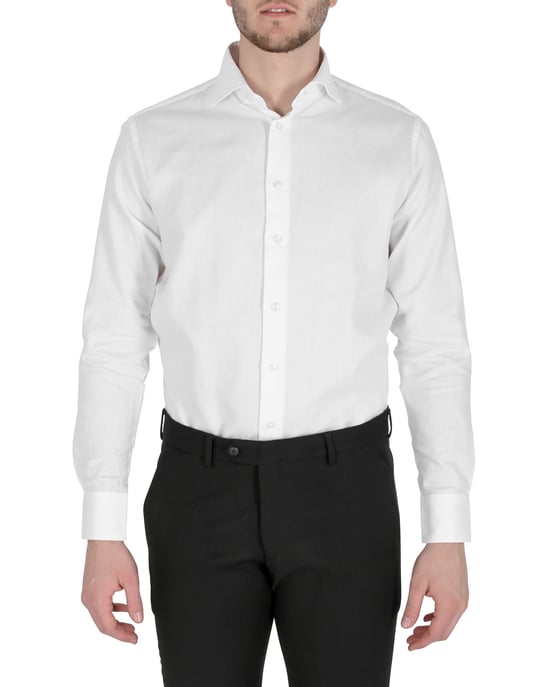19V69 Italia Mens Shirt Edward White