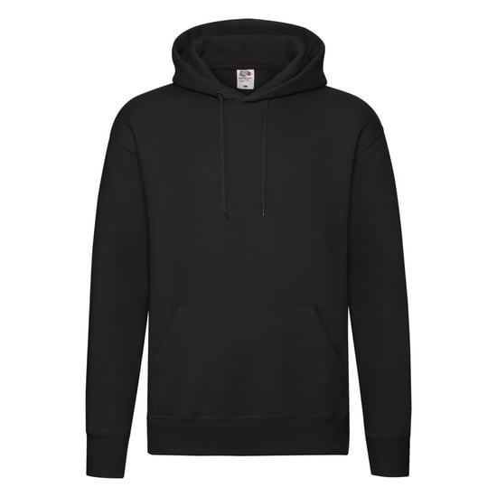 Fruit of the Loom Heren Premium Hoodie (Zwart) - Image 1