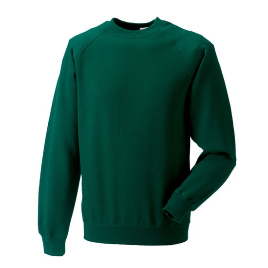 Russell Klassiek uniseks Sweatshirt voor volwassenen (Fles groen) - Image 1