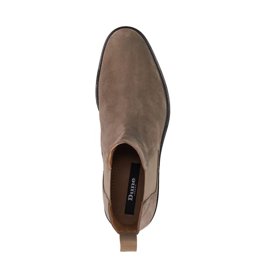 Dune Mens Crew - Suede Chunky Chelsea Boots
