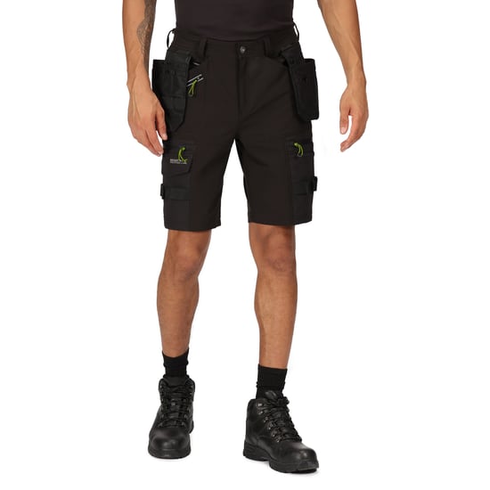 Regatta Heren Infiltrate Afneembare Holster Pocket Shorts (Zwart) - Image 3