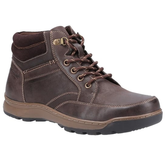 Hush Puppies Heren Grover Leren Laarzen (Bruin) - Image 1