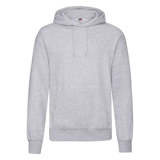Fruit Of The Loom Heren Sweatshirt Met Capuchon / Hoodie (Heather Grijs) - Image 1