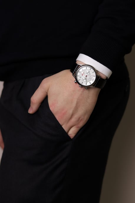Orphelia Tempo herenhorloge Zwart OR81800 - Image 4