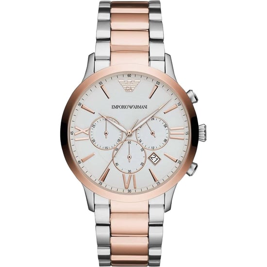 Emporio Armani AR11209 Giovanni Chronograaf Witte Wijzerplaat Herenhorloge - Image 1