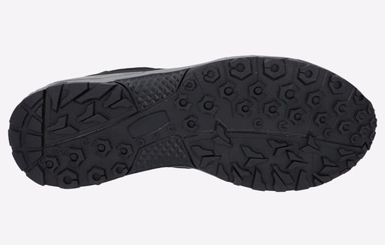 Hi-Tec Saunter WP Polyester Mesh Heren Zwarte Wandelschoenen - Image 4