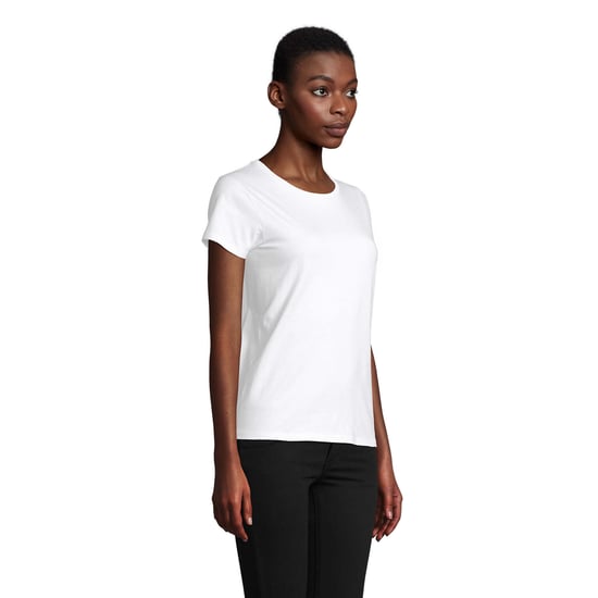 SOLS Dames/Dames Pioneer T-Shirt (Wit) - Image 3