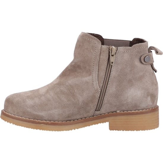 Hush Puppies Maddy Breed Grijs Suède Dameslaarzen - Image 4