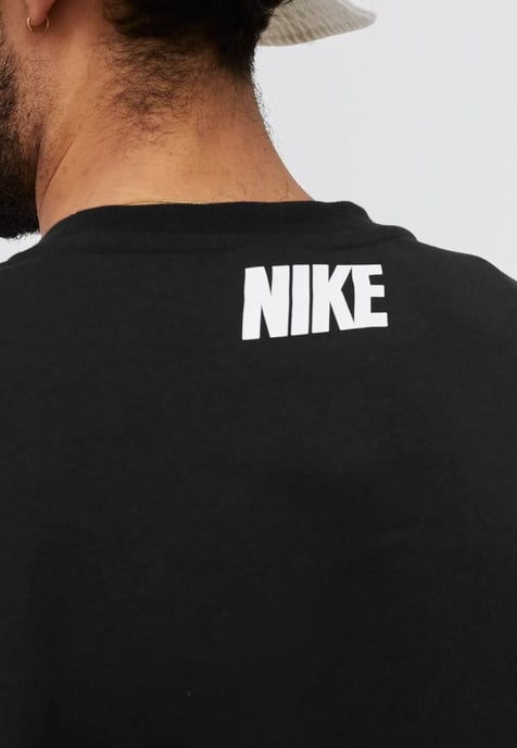 Nike Fleece Sportswear trainingspak voor heren met ronde hals in zwart - Image 3