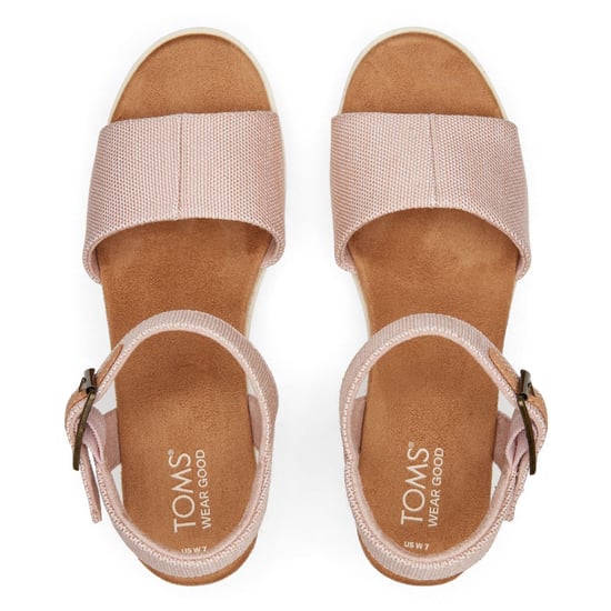 TOMS Diana Nylon Ballet Roze Dames Sleehakken - Image 4