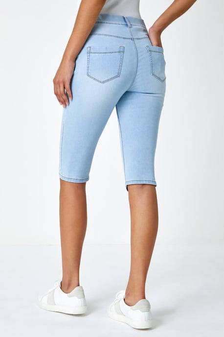 Stretch Knee Length Pedal Pusher