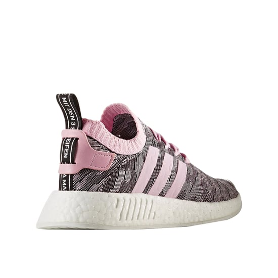 Adidas NMD_R2 Primeknit Womens Pink Running Trainers