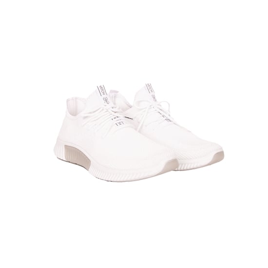 Crosshatch Heren Rideout Trainers (Wit) - Image 1