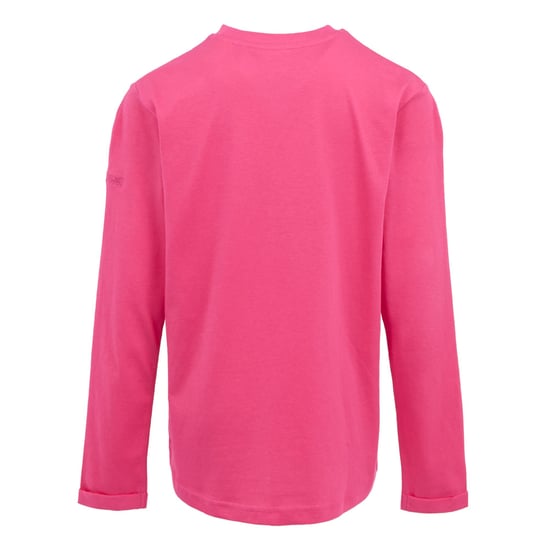 Regatta Childrens/Kids Wenbie III Hearts & Flowers Long-Sleeved T-Shirt (Hot Pink)