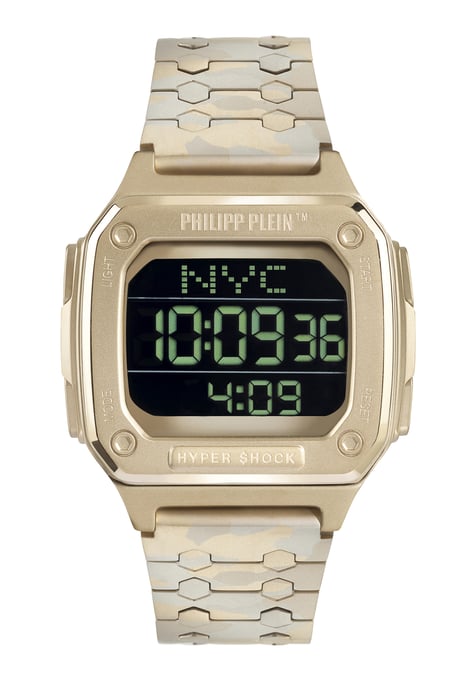 Philipp Plein Hyper $hock Heren Horloge Goudkleurig PWHAA1021 - Image 1