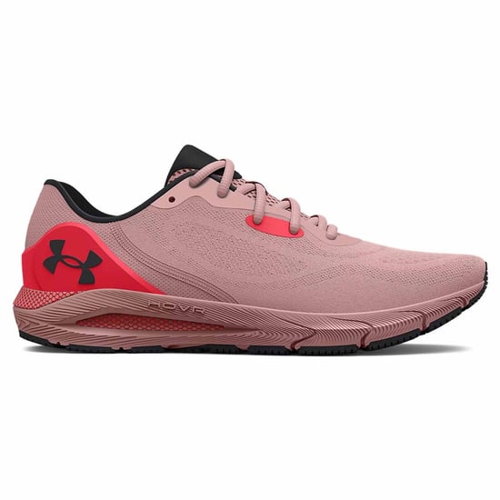 Under Armour HOVR Sonic 5 Pink Womens Running Trainers