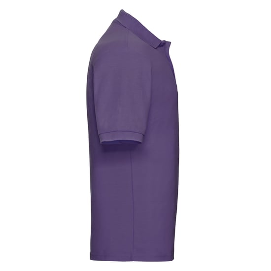 Russell Mens Polycotton Pique Polo Shirt (Purple)
