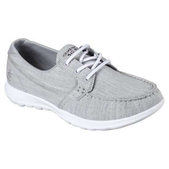 Skechers Go Walk Lite Slip On Women's Shoes In Grey
