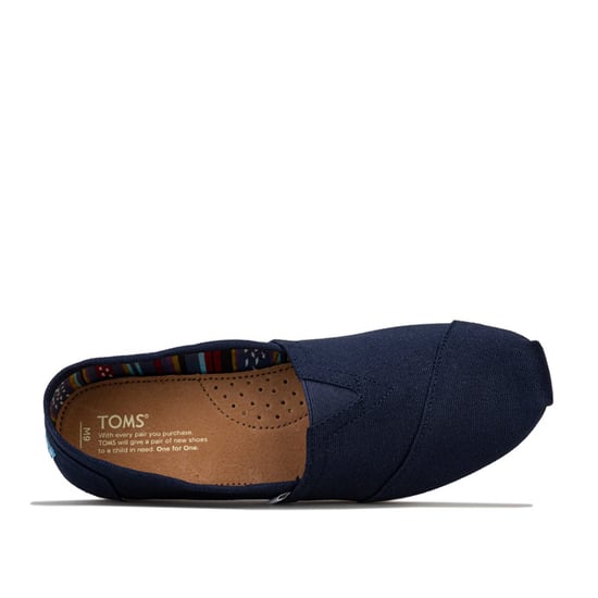 Men's Toms Classics Canvas Pumps in Navy