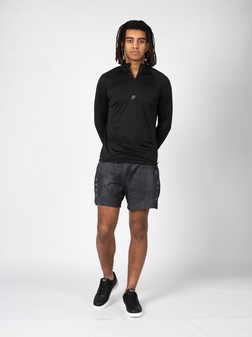 Fila Longsleeve Training Roye Mannen zwart - Image 2