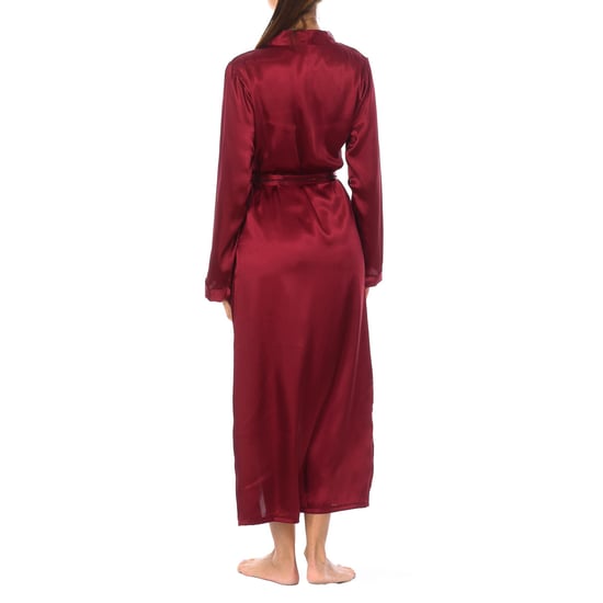 Cross 3/4 sleeve robe with drawstring closure 2116 woman