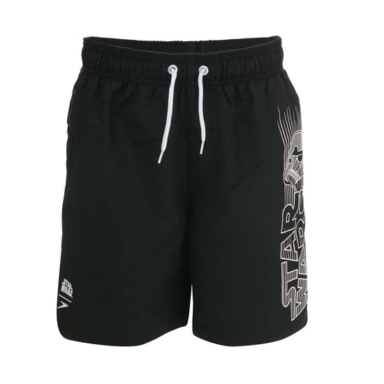 Boy's Speedo Infant Star Wars Swim Shorts in Black-White