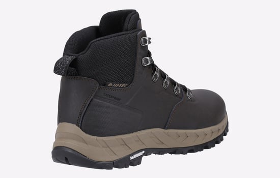 Hi-Tec Altitude VII WP Leer/Polyester Heren Chocolade Wandelschoenen - Image 3