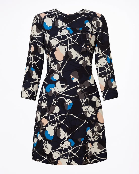 Floral Thistle Iris Dress