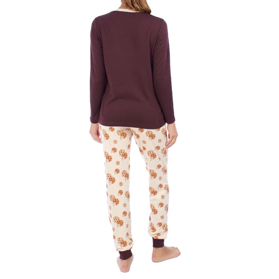 KLP1 women's long-sleeved winter pajamas