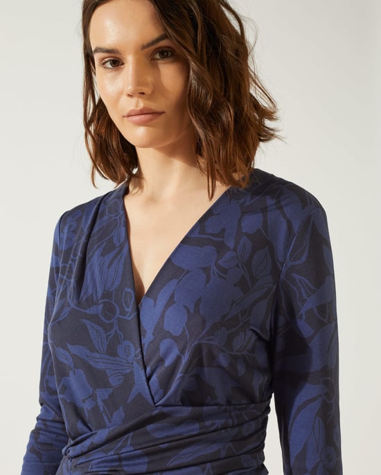 Woodland Floral Jersey Dress