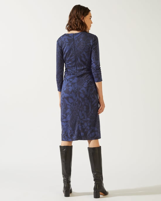 Woodland Floral Jersey Dress