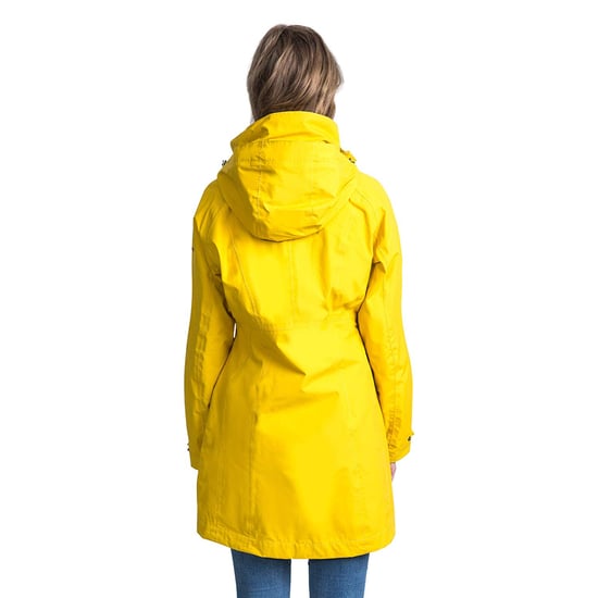 Trespass - Dames Rainy Day Waterproof Jas (Geel) - Image 4